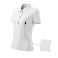 Polo femme Cotton 213 - blanc