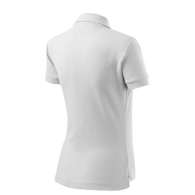Polo femme Cotton 213 - blanc