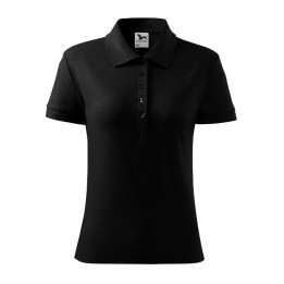 Polo femme Cotton 213 - noir