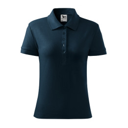 Polo femme Cotton 213 - bleu marine