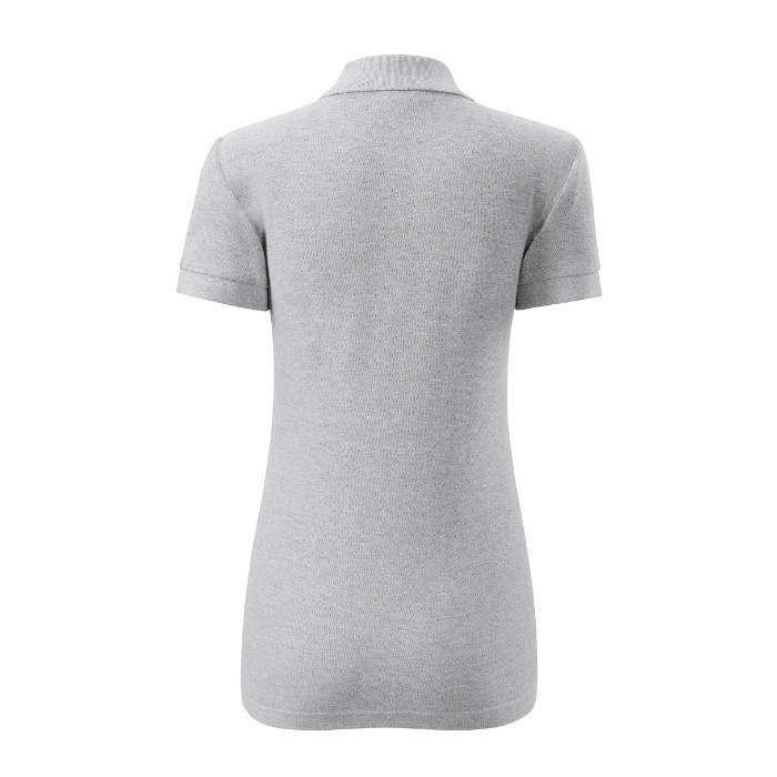 Polo femme Cotton 213 - gris chiné clair