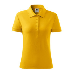 Polo femme Cotton 213 - jaune