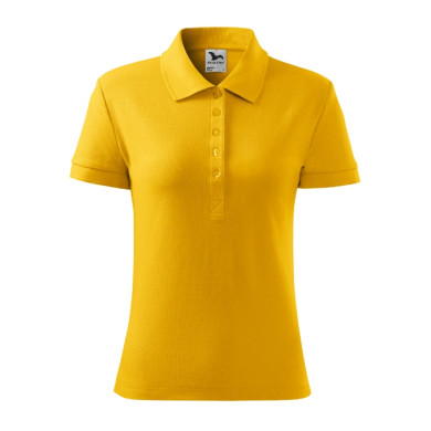 Polo femme Cotton 213 - jaune