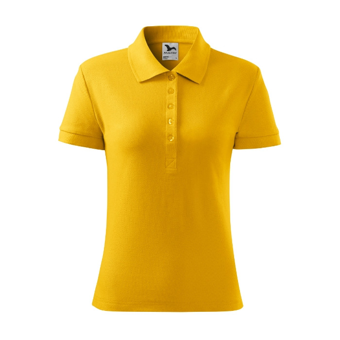 Polo femme Cotton 213 - jaune