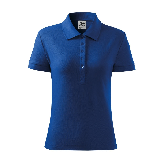 Polo femme Cotton 213 - bleu royal