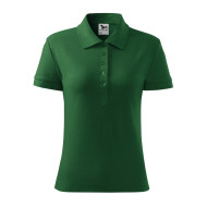 Polo femme Cotton 213 - vert bouteille