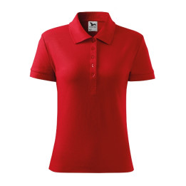 Polo femme Cotton 213 - rouge