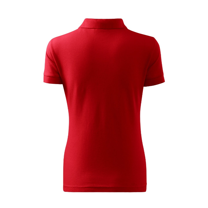 Polo femme Cotton 213 - rouge