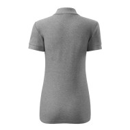 Polo femme Cotton 213 - gris chiné foncé