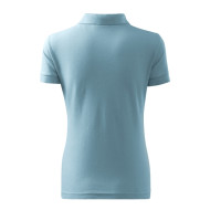 Polo femme Cotton 213 - bleu ciel
