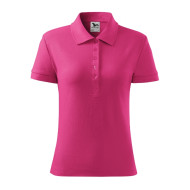 Polo femme Cotton 213 - magenta