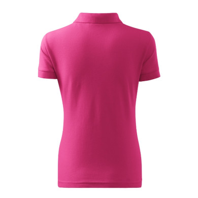 Polo femme Cotton 213 - magenta