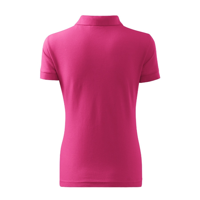 Polo femme Cotton 213 - magenta