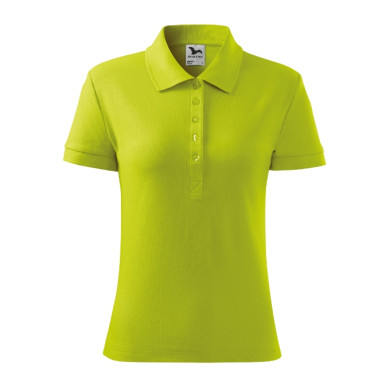 Polo femme Cotton 213 - lime