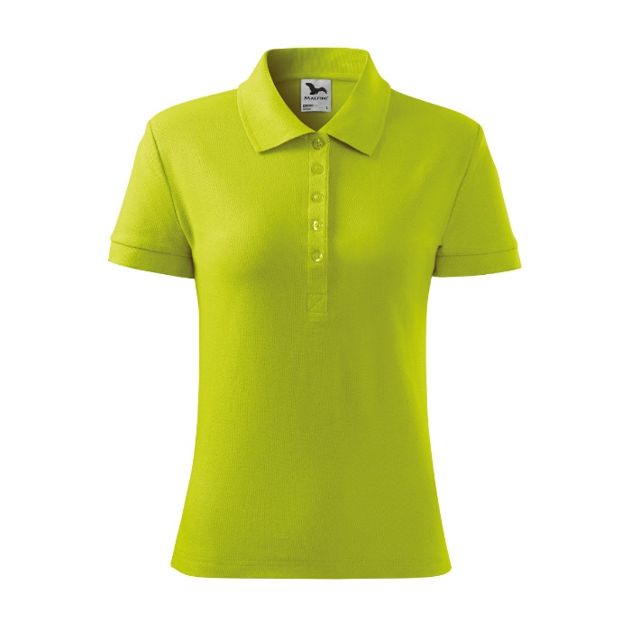 Polo femme Cotton 213 - lime