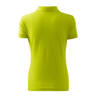 Polo femme Cotton 213 - lime