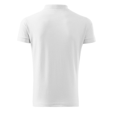 Polo homme Cotton Heavy 215 - blanc