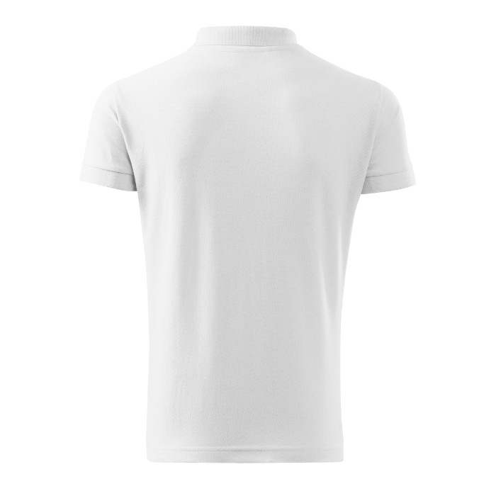 Polo homme Cotton Heavy 215 - blanc