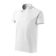 Polo homme Cotton Heavy 215 - blanc