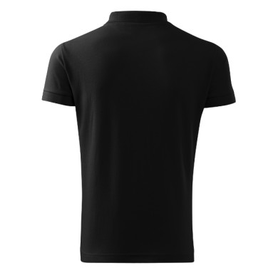 Polo homme Cotton Heavy 215 - noir
