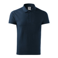 Polo homme Cotton Heavy 215 - bleu marine