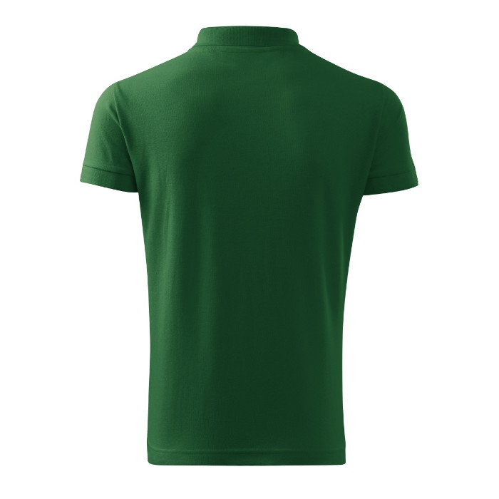 Polo homme Cotton Heavy 215 - vert bouteille