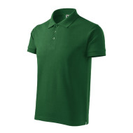 Polo homme Cotton Heavy 215 - vert bouteille