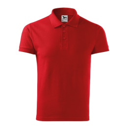 Polo homme Cotton Heavy 215 - rouge