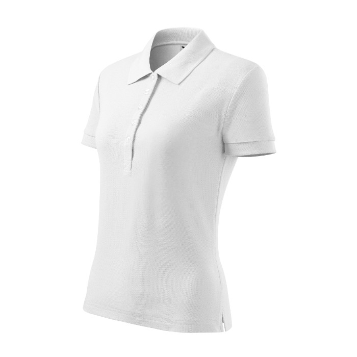 Polo femme Cotton Heavy 216 - blanc
