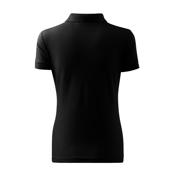 Polo femme Cotton Heavy 216 - noir
