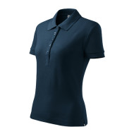 Polo femme Cotton Heavy 216 - bleu marine