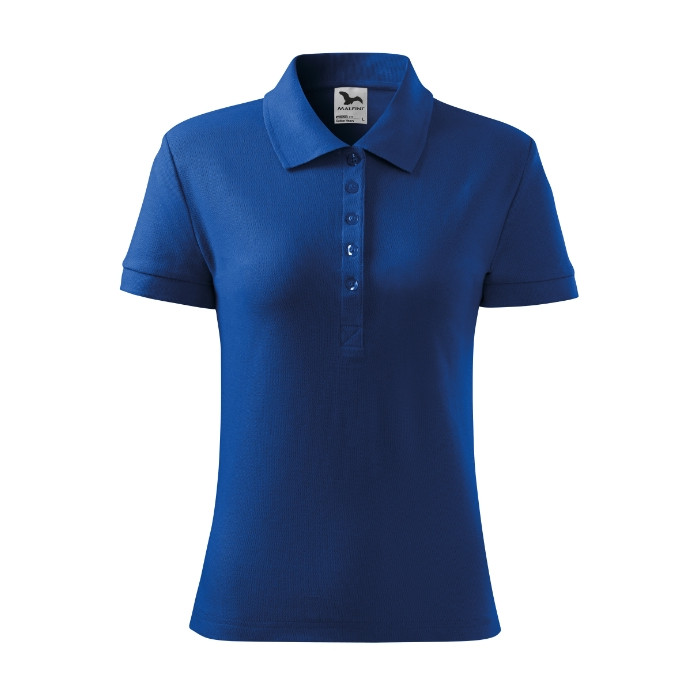 Polo femme Cotton Heavy 216 - bleu royal