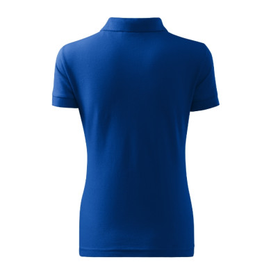 Polo femme Cotton Heavy 216 - bleu royal