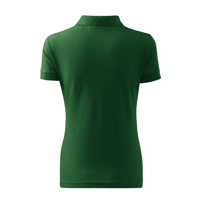Polo femme Cotton Heavy 216 - vert bouteille