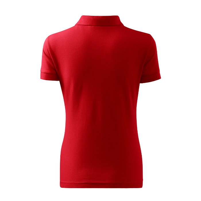 Polo femme Cotton Heavy 216 - rouge