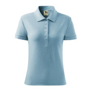 Polo femme Cotton Heavy 216 - bleu ciel