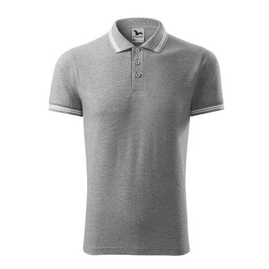 Polo homme Urban 219 - gris chiné foncé