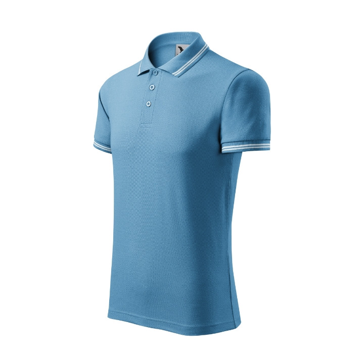 Polo homme Urban 219 - bleu azur