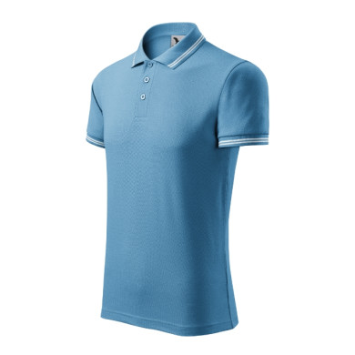 Polo homme Urban 219 - bleu azur