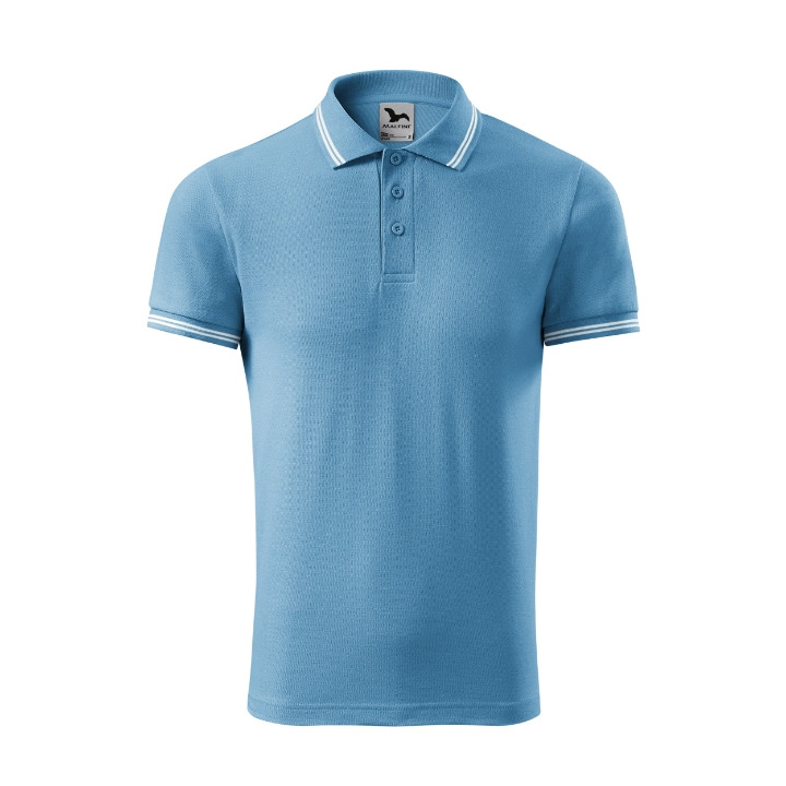 Polo homme Urban 219 - bleu azur