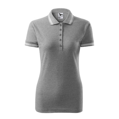 Polo femme Urban 220 - gris chiné foncé