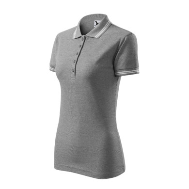 Polo femme Urban 220 - gris chiné foncé