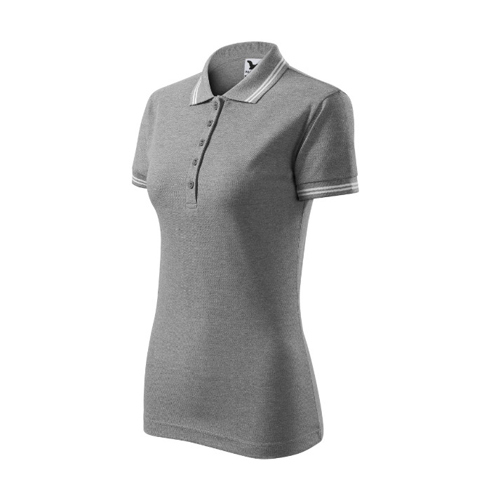 Polo femme Urban 220 - gris chiné foncé