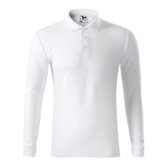 Polo homme Pique Polo LS 221 - blanc