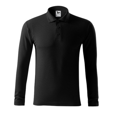 Polo homme Pique Polo LS 221 - noir