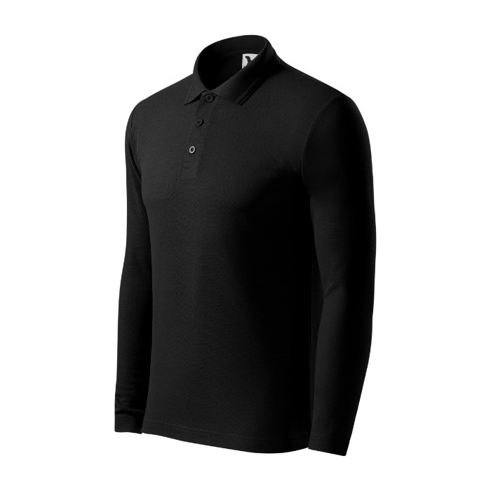 Polo homme Pique Polo LS 221 - noir