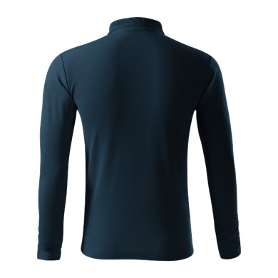 Polo homme Pique Polo LS 221 - bleu marine