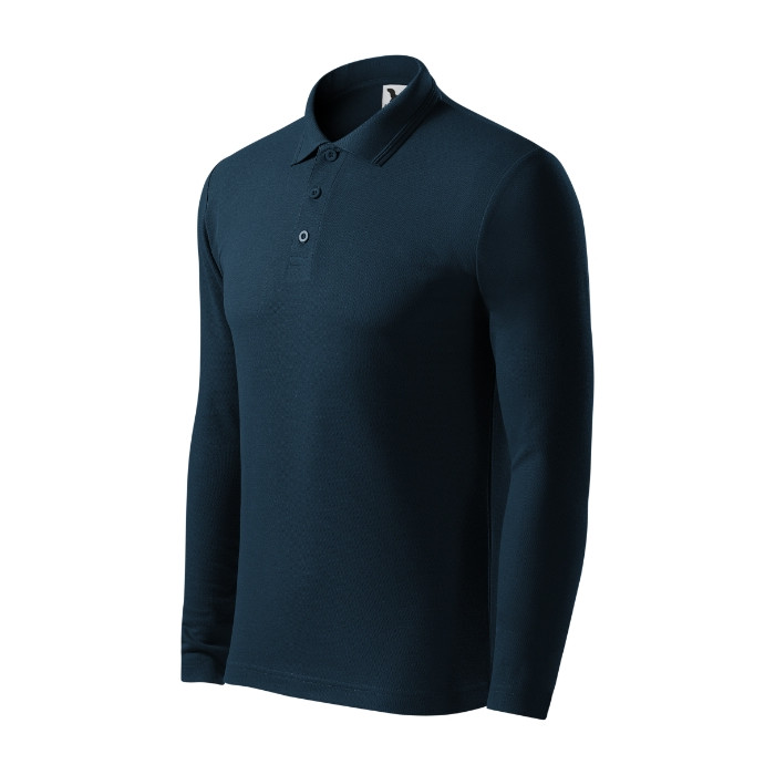 Polo homme Pique Polo LS 221 - bleu marine