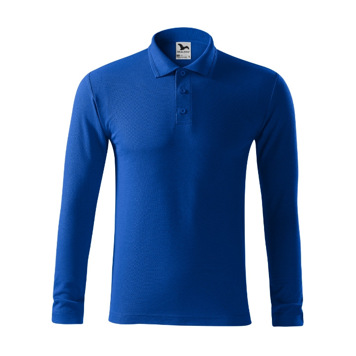 Polo homme Pique Polo LS 221 - bleu royal
