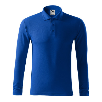 Polo homme Pique Polo LS 221 - bleu royal